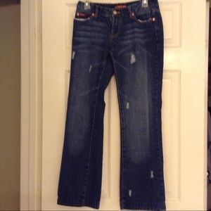 U.S. Polo Assn dark distressed denim